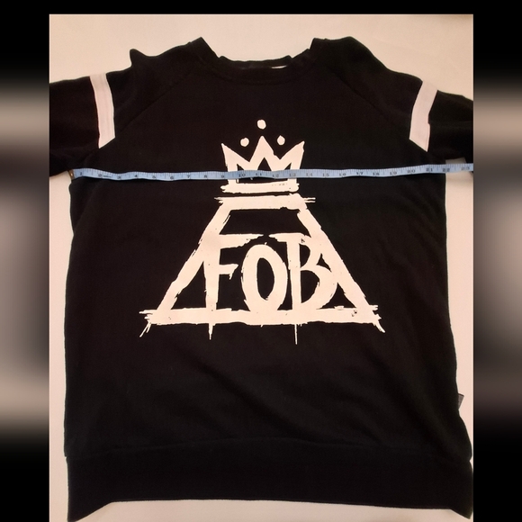 Black Fall Out Boy Band Merchandise Crown Logo - Picture 6 of 8